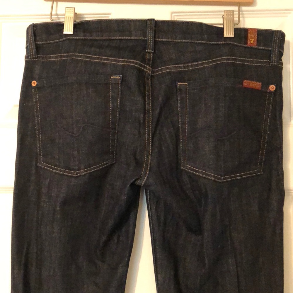 7 For All Mankind Straight Leg Jeans - Picture 2 of 3